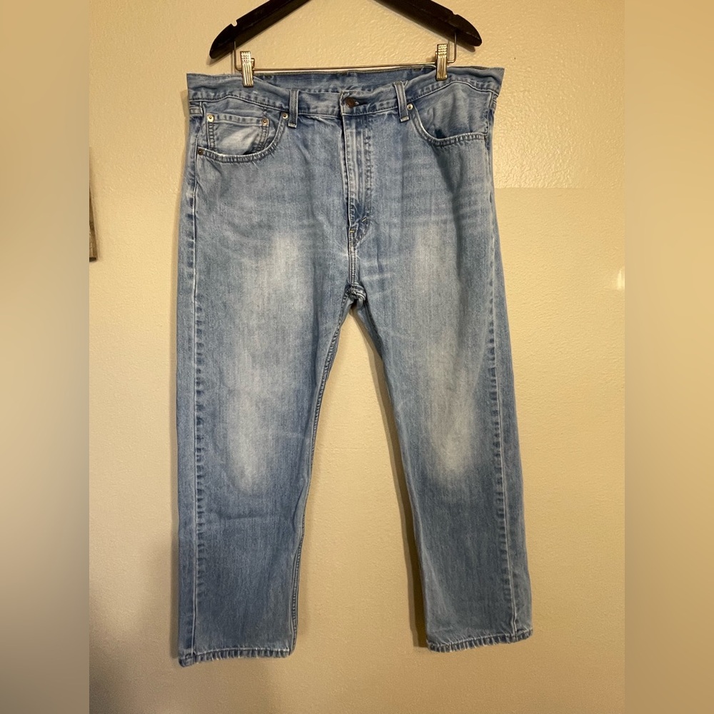 Levis 505 Jeans Men's 40x30 Straight Leg Denim Regular Fit